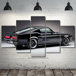Ford Mustang Canvas 3/5pcs FREE Shipping Worldwide!! - Sports Car Enthusiasts