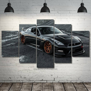 Nissan GT-R R35 Canvas 3/5pcs FREE Shipping Worldwide!! - Sports Car Enthusiasts