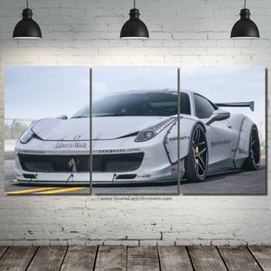 458 Italia Liberty Walk Canvas FREE Shipping Worldwide!! - Sports Car Enthusiasts