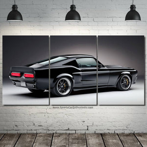 Ford Mustang Canvas 3/5pcs FREE Shipping Worldwide!! - Sports Car Enthusiasts
