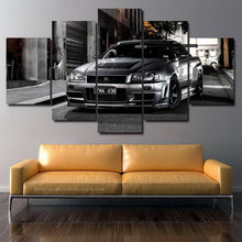 Charger l&#39;image dans la galerie, Nissan GT-R R34 Canvas FREE Shipping Worldwide!! - Sports Car Enthusiasts