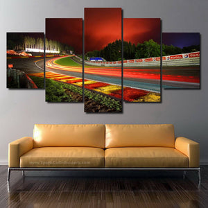 Spa Belgium Canvas FREE Shipping Worldwide!! - Sports Car Enthusiasts