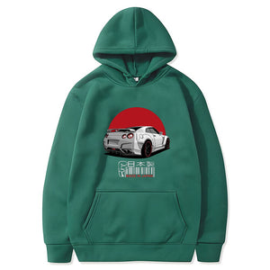 Nissan GTR R35 Hoodie FREE Shipping Worldwide!! - Sports Car Enthusiasts