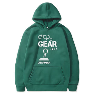 Drop a gear Hoodie FREE Shipping Worldwide!! - Sports Car Enthusiasts