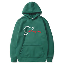 Charger l&#39;image dans la galerie, Nurburgring Hoodie FREE Shipping Worldwide!! - Sports Car Enthusiasts