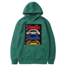 Laden Sie das Bild in den Galerie-Viewer, JDM Cars Hoodie FREE Shipping Worldwide!! - Sports Car Enthusiasts