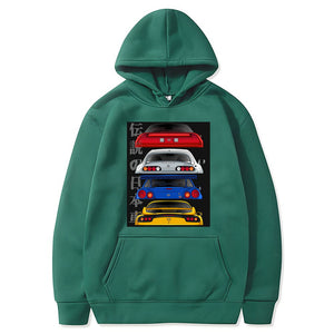 JDM Cars Hoodie FREE Shipping Worldwide!! - Sports Car Enthusiasts