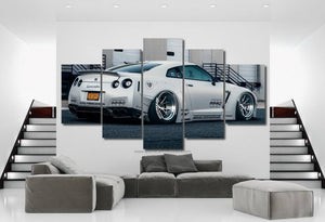 Nissan GT-R R35 Liberty Walk Canvas 3/5pcs FREE Shipping Worldwide!! - Sports Car Enthusiasts