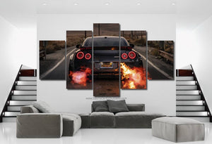 Nissan GT-R R35 Liberty Walk 3/5pcs Canvas FREE Shipping Worldwide!! - Sports Car Enthusiasts