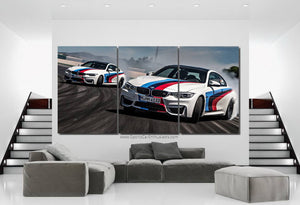 BMW M4 Canvas 3/5pcs FREE Shipping Worldwide!! - Sports Car Enthusiasts