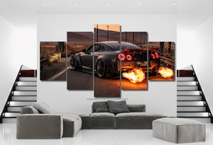 Nissan GT-R R35 Liberty Walk Canvas FREE Shipping Worldwide!! - Sports Car Enthusiasts