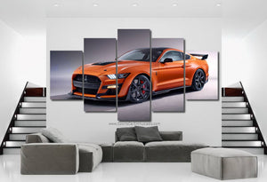 Ford Mustang Shelby GT500 Canvas 3/5pcs FREE Shipping Worldwide!! - Sports Car Enthusiasts
