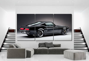 Ford Mustang Canvas 3/5pcs FREE Shipping Worldwide!! - Sports Car Enthusiasts