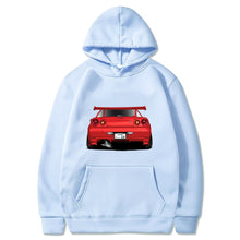 Charger l&#39;image dans la galerie, Nissan GTR R34 Skyline Hoodie FREE Shipping Worldwide!! - Sports Car Enthusiasts