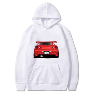 Nissan GTR R34 Skyline Hoodie FREE Shipping Worldwide!! - Sports Car Enthusiasts