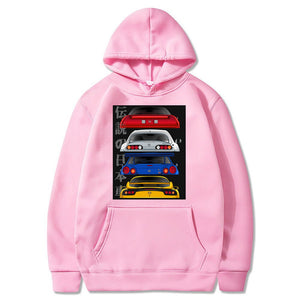 JDM Cars Hoodie FREE Shipping Worldwide!! - Sports Car Enthusiasts