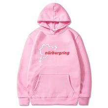 Charger l&#39;image dans la galerie, Nurburgring Hoodie FREE Shipping Worldwide!! - Sports Car Enthusiasts