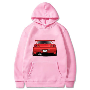 Nissan GTR R34 Skyline Hoodie FREE Shipping Worldwide!! - Sports Car Enthusiasts