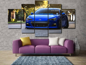 Subaru BRZ Canvas 3/5pcs FREE Shipping Worldwide!! - Sports Car Enthusiasts