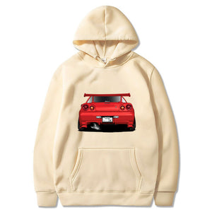 Nissan GTR R34 Skyline Hoodie FREE Shipping Worldwide!! - Sports Car Enthusiasts