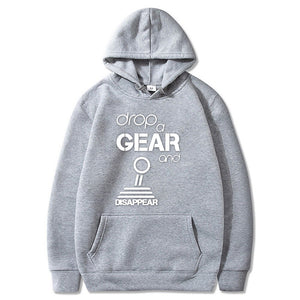 Drop a gear Hoodie FREE Shipping Worldwide!! - Sports Car Enthusiasts