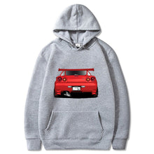 Laden Sie das Bild in den Galerie-Viewer, Nissan GTR R34 Skyline Hoodie FREE Shipping Worldwide!! - Sports Car Enthusiasts