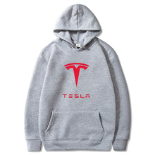 Laden Sie das Bild in den Galerie-Viewer, Tesla Hoodie FREE Shipping Worldwide!! - Sports Car Enthusiasts