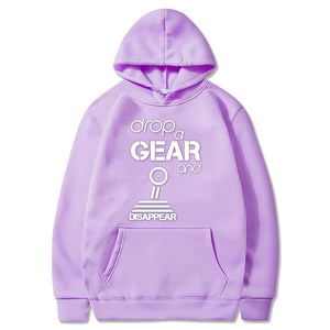 Drop a gear Hoodie FREE Shipping Worldwide!! - Sports Car Enthusiasts