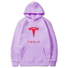 Laden Sie das Bild in den Galerie-Viewer, Tesla Hoodie FREE Shipping Worldwide!! - Sports Car Enthusiasts