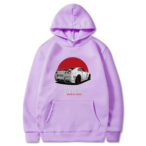 Nissan GTR R35 Hoodie FREE Shipping Worldwide!! - Sports Car Enthusiasts