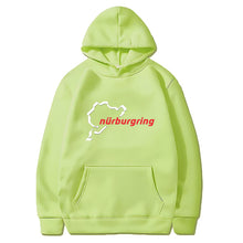 Charger l&#39;image dans la galerie, Nurburgring Hoodie FREE Shipping Worldwide!! - Sports Car Enthusiasts