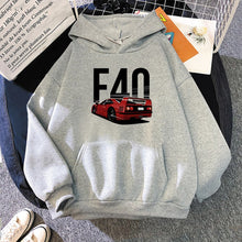 Laden Sie das Bild in den Galerie-Viewer, F40 Hoodie FREE Shipping Worldwide!! - Sports Car Enthusiasts