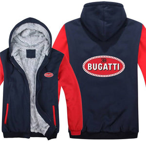 Bugatti Top Quality Hoodie FREE Shipping Worldwide!! - Sports Car Enthusiasts