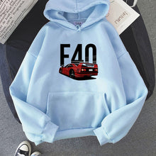 Laden Sie das Bild in den Galerie-Viewer, F40 Hoodie FREE Shipping Worldwide!! - Sports Car Enthusiasts