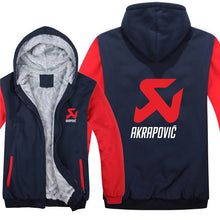 Load image into Gallery viewer, Akrapovic Top Quality Hoodie FREE Shipping Worldwide!! - Sports Car Enthusiasts