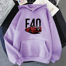 Laden Sie das Bild in den Galerie-Viewer, F40 Hoodie FREE Shipping Worldwide!! - Sports Car Enthusiasts