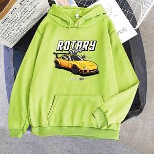 Mazda RX7 Hoodie FREE Shipping Worldwide!! - Sports Car Enthusiasts