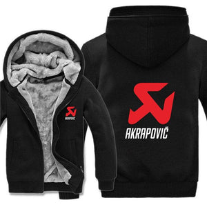 Akrapovic Top Quality Hoodie FREE Shipping Worldwide!! - Sports Car Enthusiasts