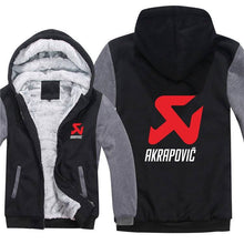 Load image into Gallery viewer, Akrapovic Top Quality Hoodie FREE Shipping Worldwide!! - Sports Car Enthusiasts