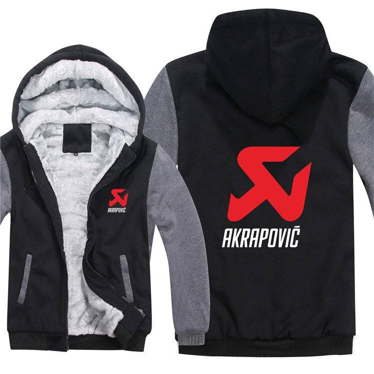 Akrapovic Top Quality Hoodie FREE Shipping Worldwide!! - Sports Car Enthusiasts