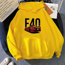 Laden Sie das Bild in den Galerie-Viewer, F40 Hoodie FREE Shipping Worldwide!! - Sports Car Enthusiasts