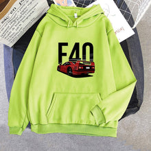 Laden Sie das Bild in den Galerie-Viewer, F40 Hoodie FREE Shipping Worldwide!! - Sports Car Enthusiasts