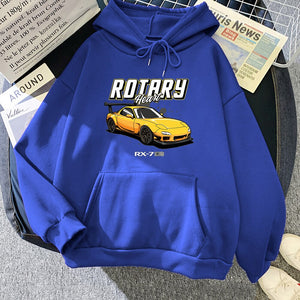 Mazda RX7 Hoodie FREE Shipping Worldwide!! - Sports Car Enthusiasts