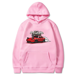 Mazda MX5 Miata Hoodie FREE Shipping Worldwide!! - Sports Car Enthusiasts