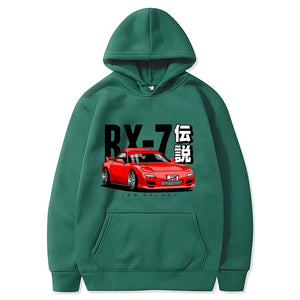 Mazda RX7 Hoodie FREE Shipping Worldwide!! - Sports Car Enthusiasts