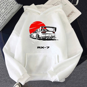 Mazda RX7 Hoodie FREE Shipping Worldwide!! - Sports Car Enthusiasts