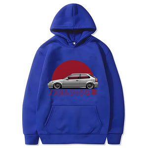 Honda Civic Hoodie FREE Shipping Worldwide!! - Sports Car Enthusiasts