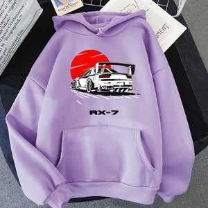 Mazda RX7 Hoodie FREE Shipping Worldwide!! - Sports Car Enthusiasts