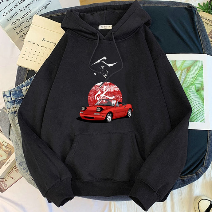Mazda MX5 Miata Hoodie FREE Shipping Worldwide!! - Sports Car Enthusiasts