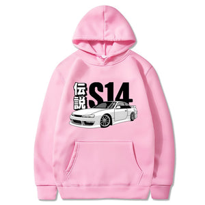 Nissan Silvia S14 Hoodie FREE Shipping Worldwide!! - Sports Car Enthusiasts